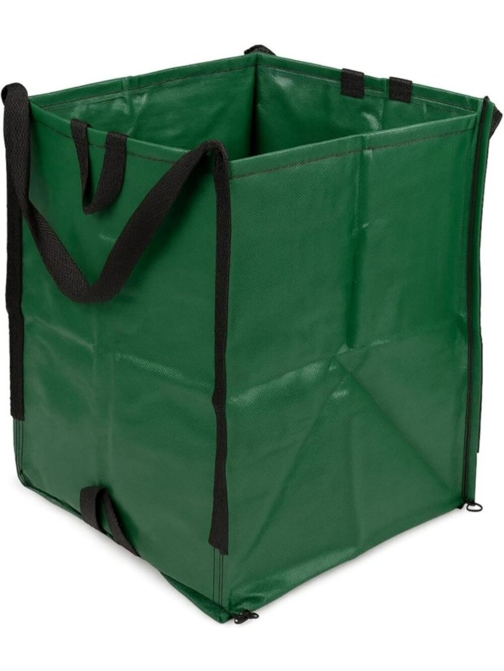 Heavy Duty Green Yard Bags - 3 Pack for Home & Garden Cleanup, Durable
